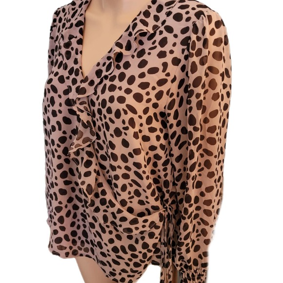 Mittoshop Printed Wrap Top Medium - Picture 2 of 6